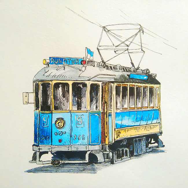Трамвай в скетче (29 января 12:00)