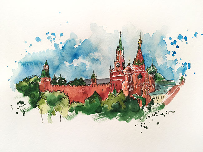 Рисунок в москве